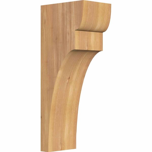 Ekena Millwork Yorktown Smooth Corbel, Western Red Cedar, 5 1/2"W x 8"D x 20"H COR06X08X20YOR00SWR - main